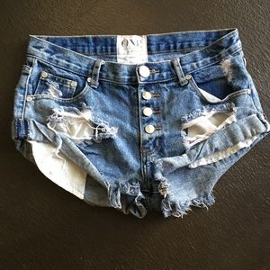 ONE TEASPOON Bandit Shorts 🤘